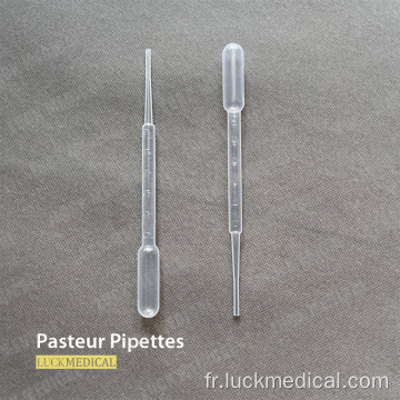 Conseils de pipettes de pasteur 1 ml 3ml 5ml